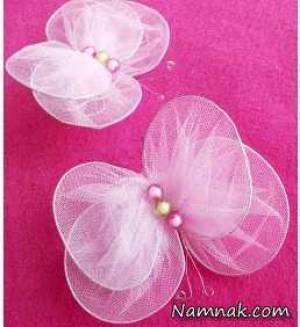 ساخت پروانه با جوراب